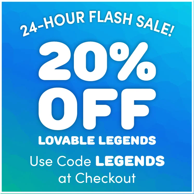 20% OFF Lovable Legends Using Code LEGENDS